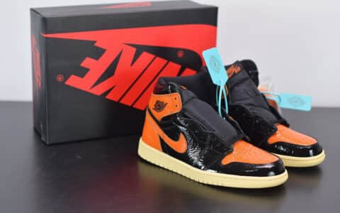 乔丹Air Jordan 1 High OG AJ1 3.0猪油扣碎高帮板鞋纯原版本 货号：555088-028