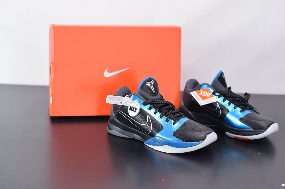 耐克Nike Zoom Kobe 5 DARK KNIGHT 科比5暗夜骑士低帮运动篮球鞋纯原版本 货号:386429-001