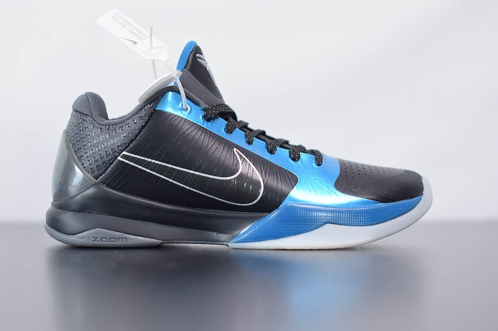 耐克Nike Zoom Kobe 5 DARK KNIGHT 科比5暗夜骑士低帮运动篮球鞋纯原版本 货号:386429-001
