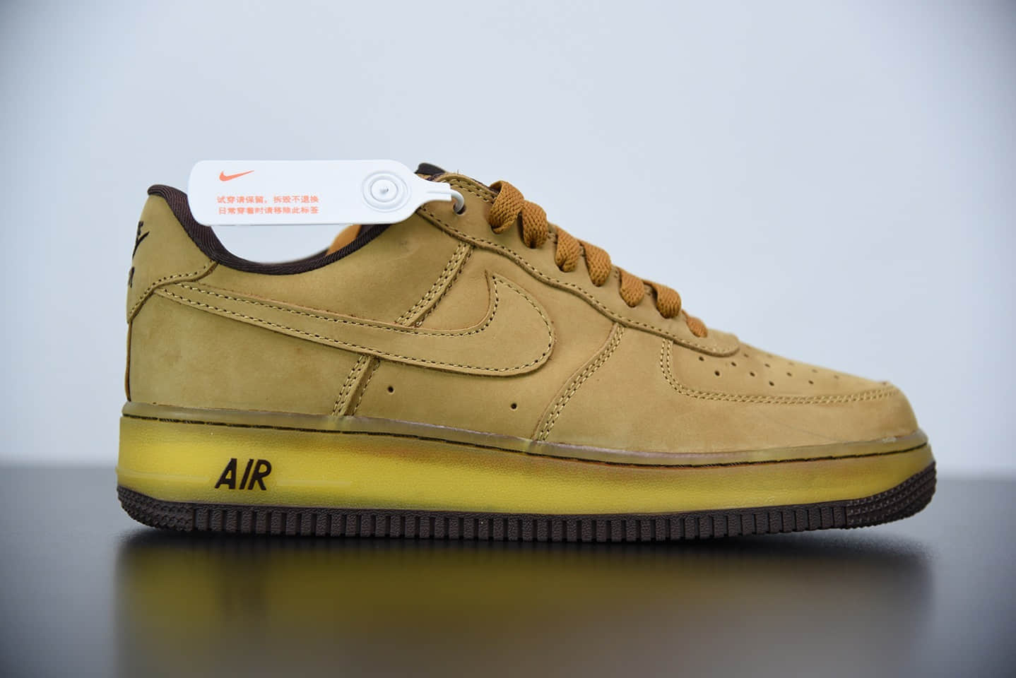 耐克Air Force 1 LoW Retro SP Wheat Mocha摩卡小麦空军一号低帮休闲板鞋纯原版本 货号：DC7504-700