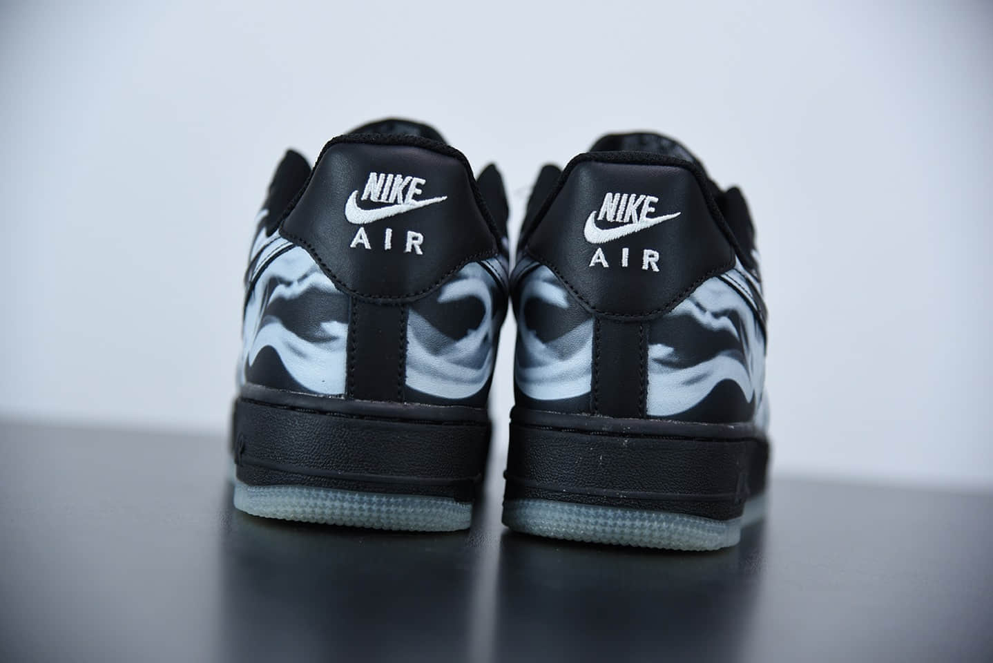 耐克Nike Air Force 1 Skeleton 骨骼万圣节骨头低帮板鞋纯原版本 货号:BQ7541 001