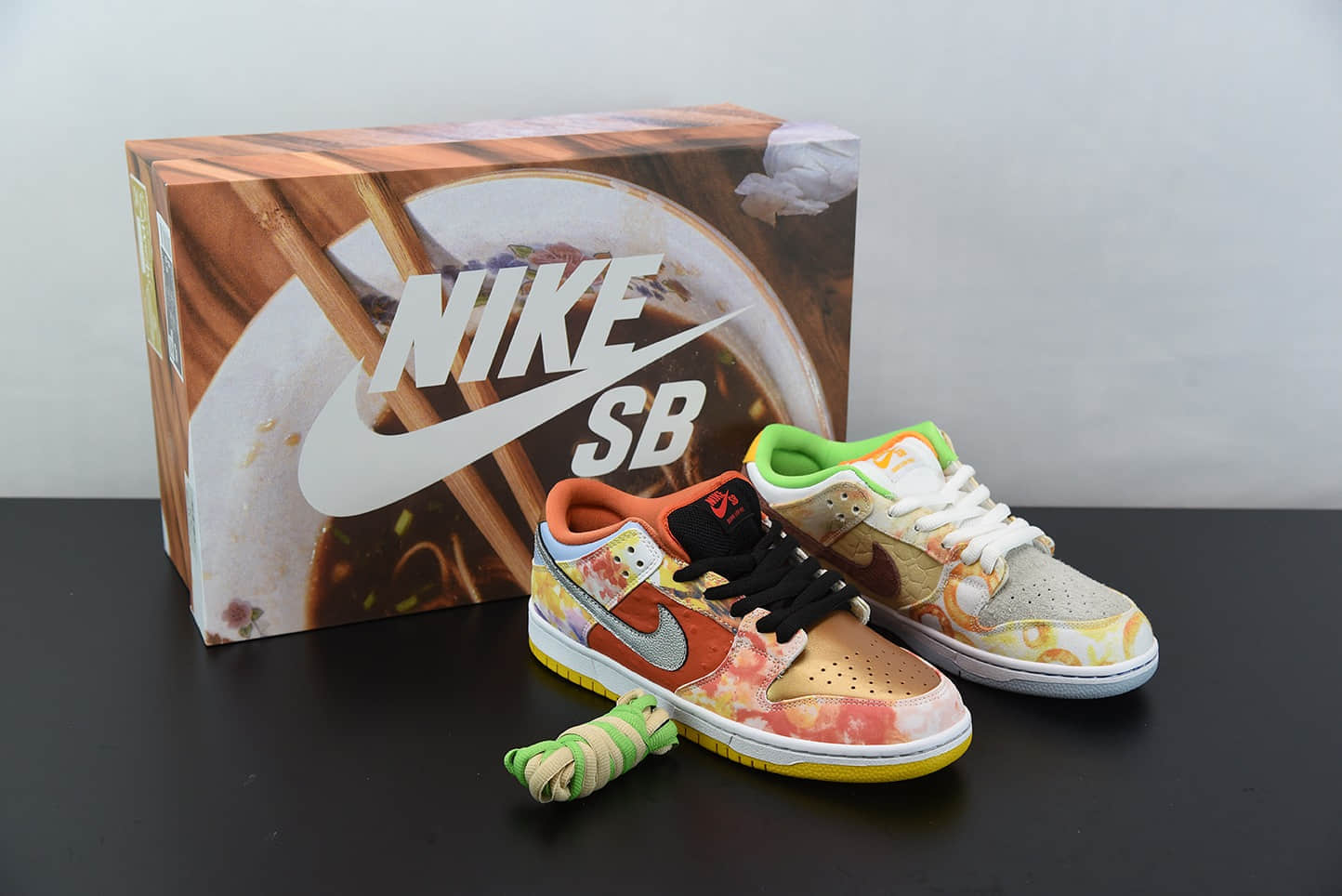 耐克Nike Dunk SB Low “CNY”“食神鸳鸯”原盒原鞋带低帮运动休闲板鞋纯原版本 货号:CV1628-800