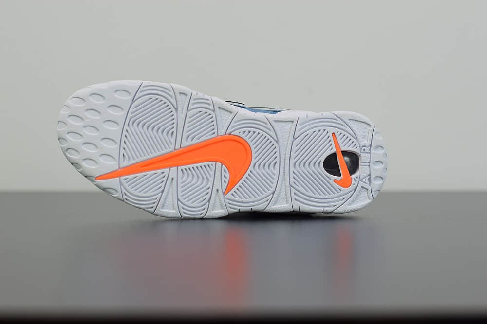 耐克Nike Air More Uptempo 96 QSDenim 皮蓬初代系列皮革牛仔丹宁三色经典高街百搭休闲运动文化篮球鞋纯原版本 货号:415082-404