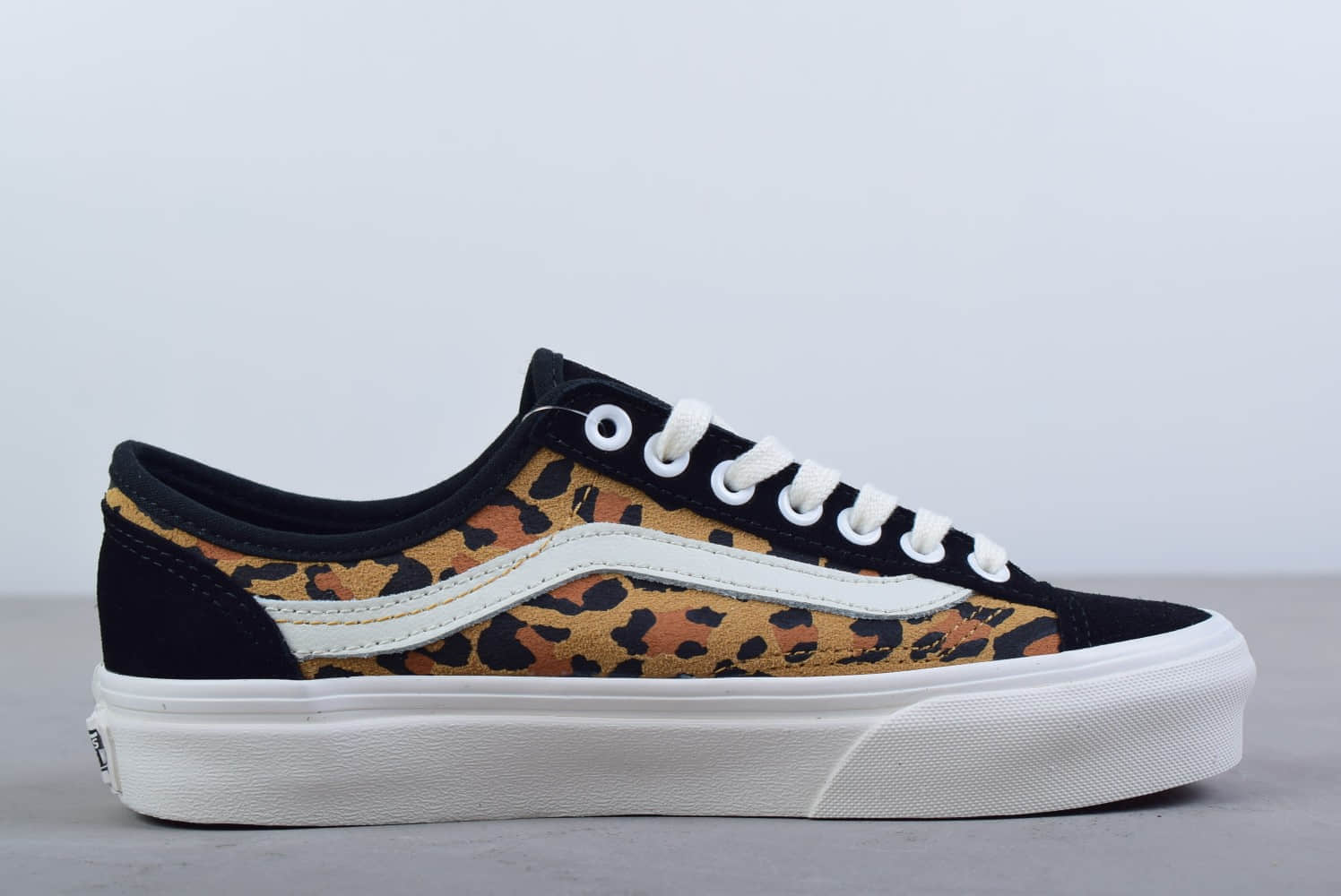 万斯VANS Style 36 豹纹印花复古低帮麂皮休闲鞋纯原版本 货号:VN0A3MVL4Y5