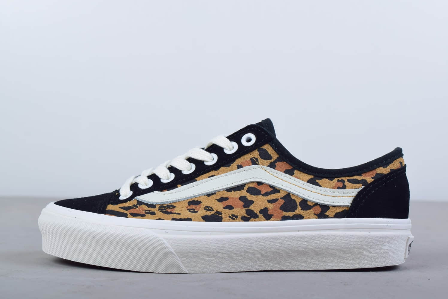 万斯VANS Style 36 豹纹印花复古低帮麂皮休闲鞋纯原版本 货号:VN0A3MVL4Y5