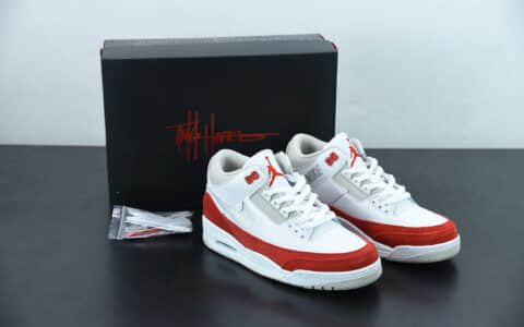 乔丹Air Jordan 3 Retro“Tinker”白红换勾中帮复古休闲运动篮球鞋纯原版本 货号：CJ0939-100