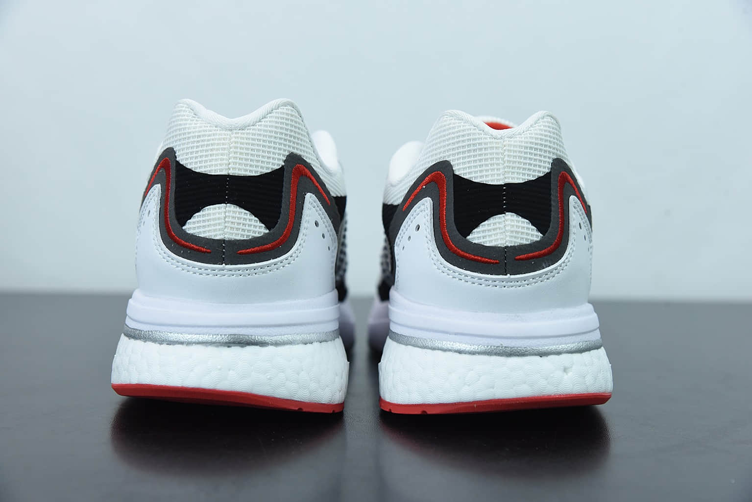 阿迪达斯Adidas Supernova SN1997 Boost 白黑红网面透气爆米花缓震跑鞋纯原版本 货号:GY0409