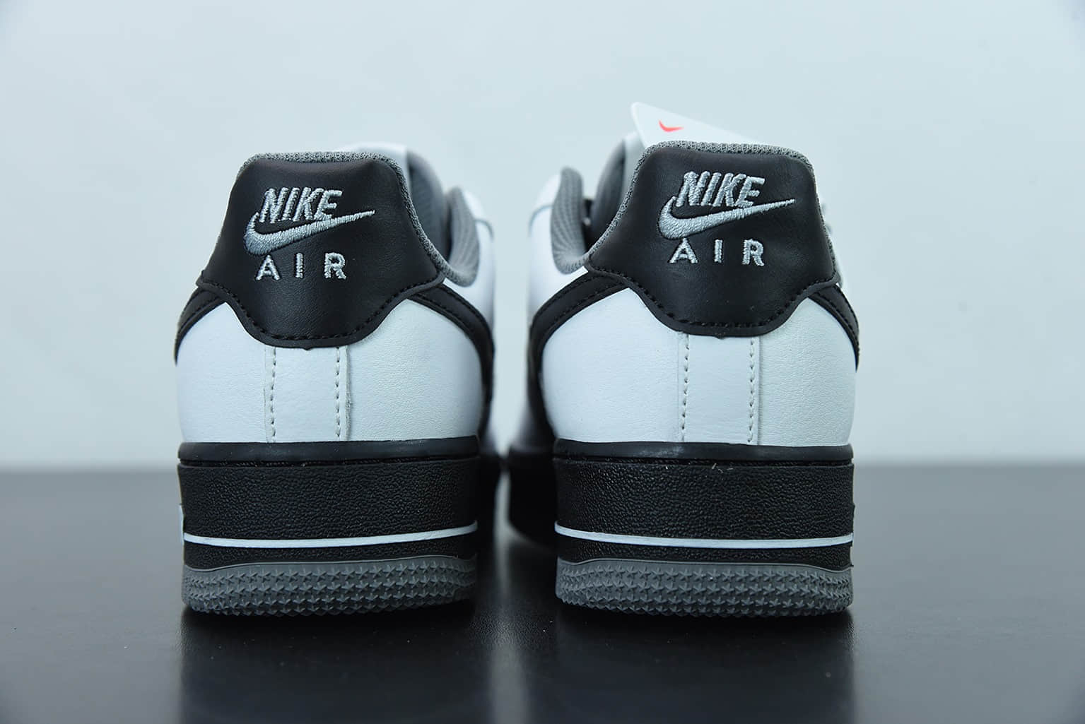 耐克 Nike Air Force 1 Low 黑白灰拼接空军一号低帮百搭休闲运动板鞋纯原版本 货号:553689-609