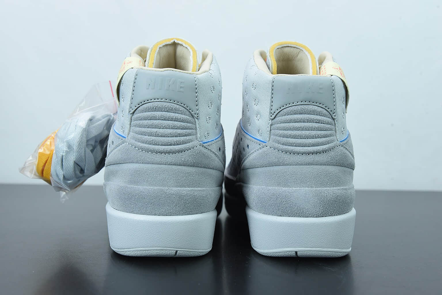乔丹 Air Jordan Union LA x Air Jordan 2 GreyFog 高帮联名灰蓝篮球鞋纯原版本 货号:DN3802-001
