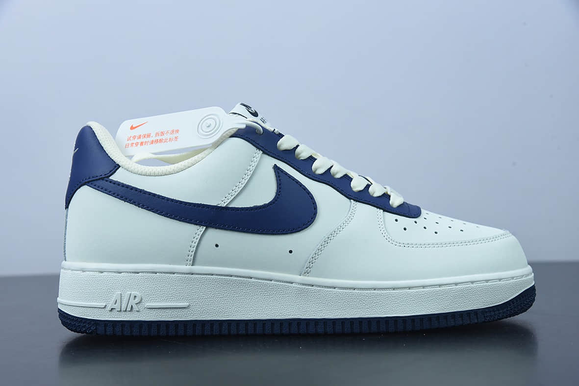 耐克 Nike Air Force 1 Low '07 “米蓝拼接”低帮空军一号休闲板鞋纯原版本 货号:AL2236-106