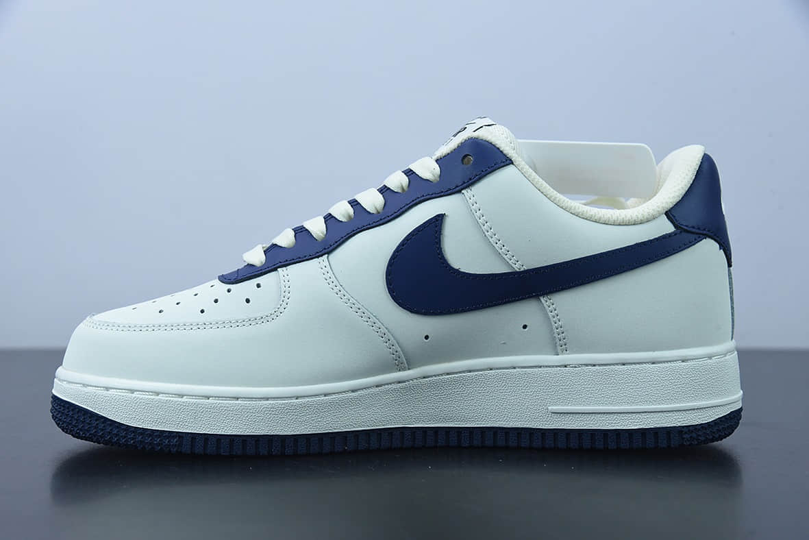 耐克 Nike Air Force 1 Low '07 “米蓝拼接”低帮空军一号休闲板鞋纯原版本 货号:AL2236-106