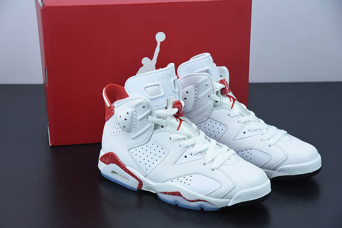 乔丹 Air Jordan AJ6 Retro Red Oreo AJ6红奥利奥高帮篮球鞋纯原版本 货号：CT8529-162