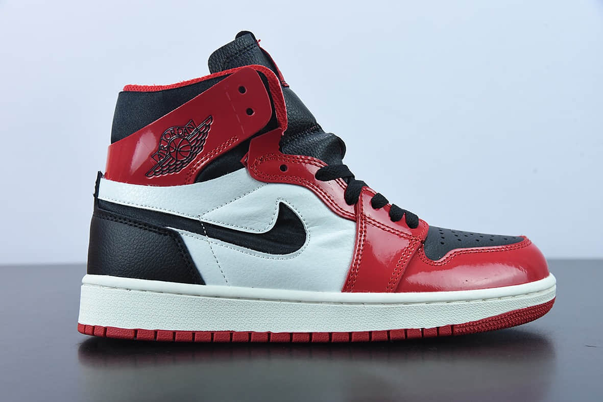 乔丹Air Jordan 1 RetroHigh OG Patent Bred黑红英雄联盟芝加哥漆皮高帮篮球鞋纯原版本 货号：CT0979-610