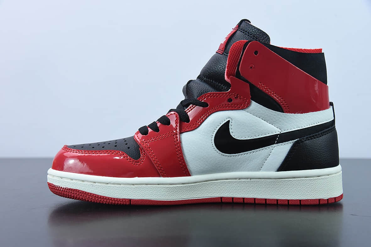 乔丹Air Jordan 1 RetroHigh OG Patent Bred黑红英雄联盟芝加哥漆皮高帮篮球鞋纯原版本 货号：CT0979-610