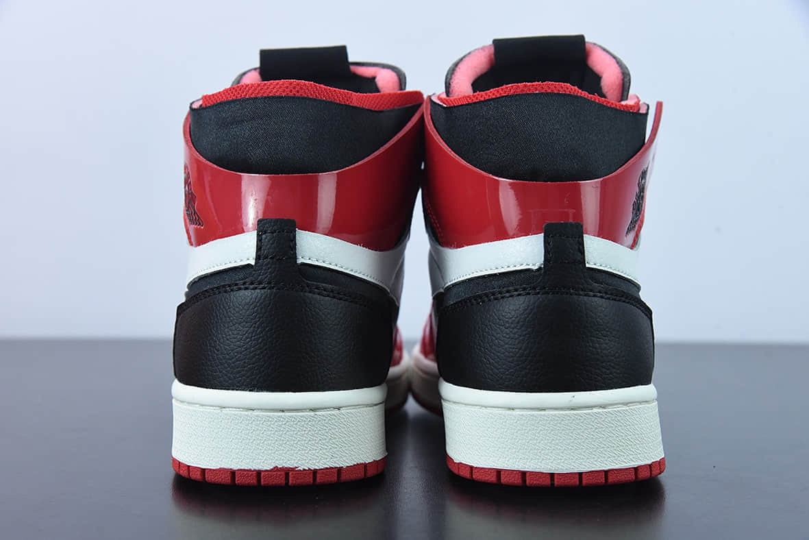 乔丹Air Jordan 1 RetroHigh OG Patent Bred黑红英雄联盟芝加哥漆皮高帮篮球鞋纯原版本 货号：CT0979-610