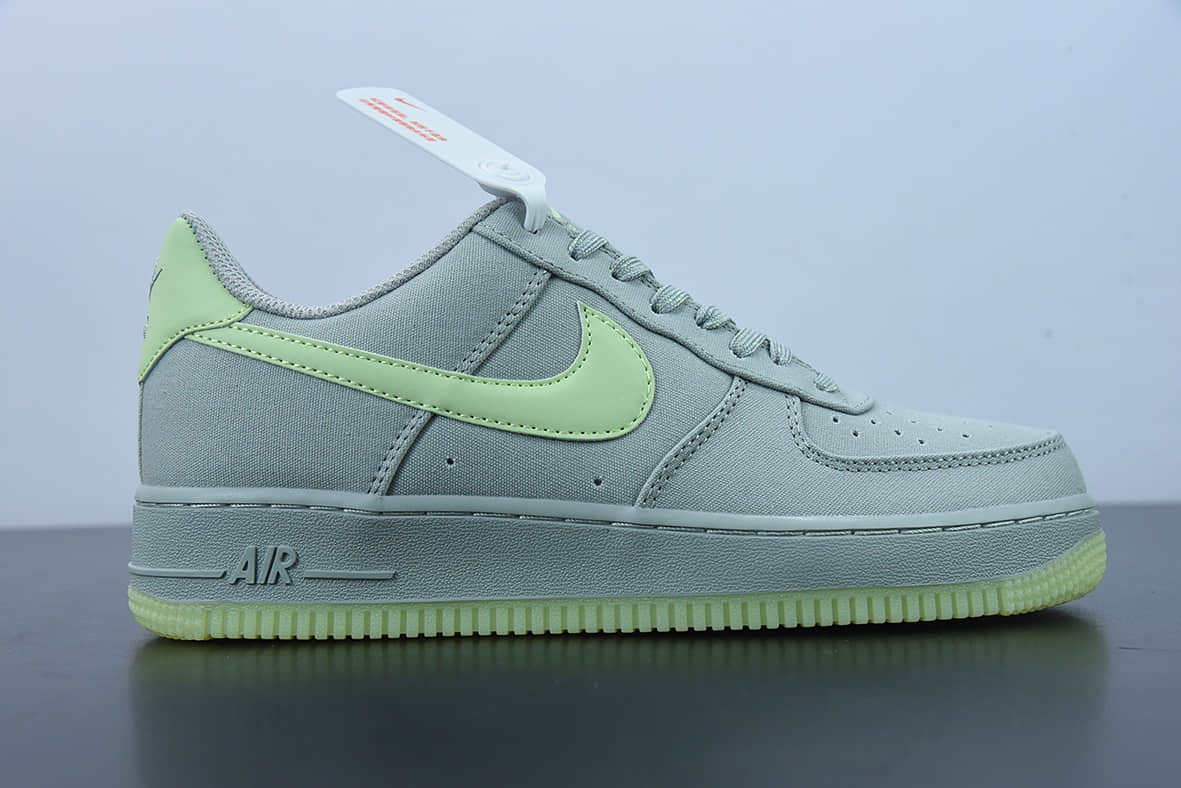 耐克Nike Air Force 1 '07 荧光绿空军一号低帮休闲板鞋纯原版本 货号:315122-107