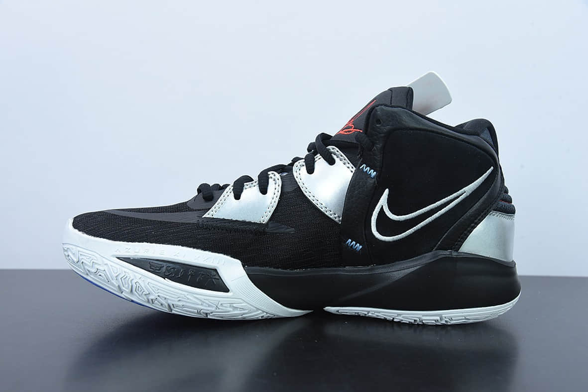 欧文Nike Kyrie Infinity 8 EPFire and Ice欧文8代黑银蓝可燃冰室内休闲运动中帮篮球鞋纯原版本 货号:DC9134-001