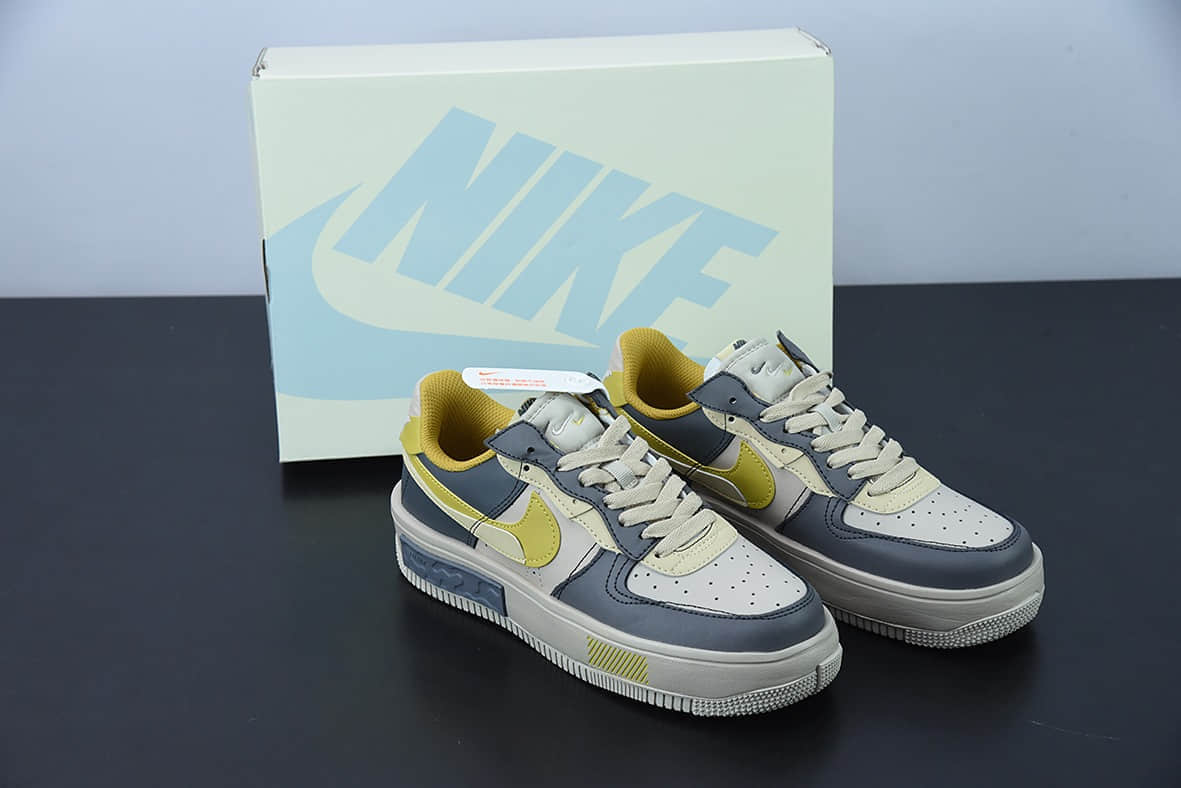耐克 Nike Air Force 1 Fontanka “古铜黄” 丰塔卡系列空军一号低帮休闲板鞋纯原版本 货号:CW6688-602