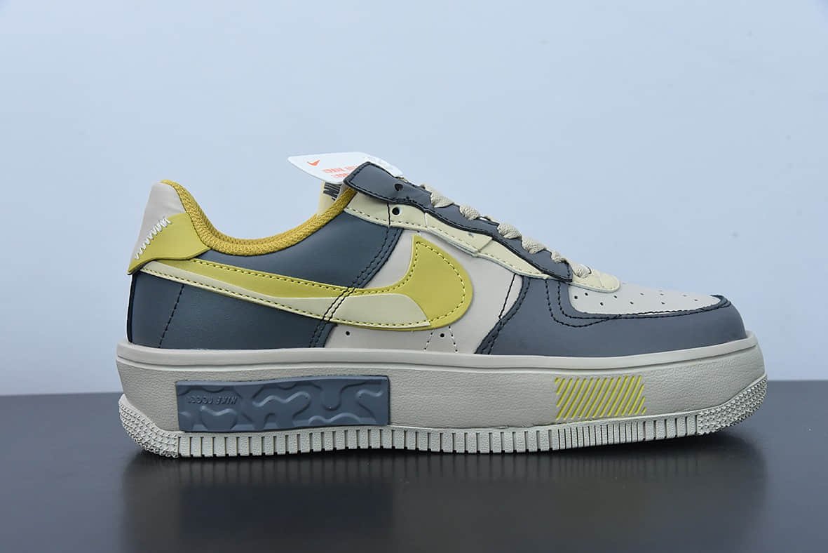 耐克 Nike Air Force 1 Fontanka “古铜黄” 丰塔卡系列空军一号低帮休闲板鞋纯原版本 货号:CW6688-602