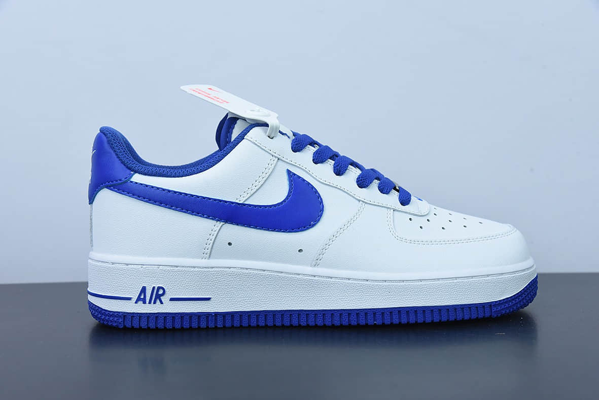 耐克Nike Air Force 1 空军一号白蓝配色低帮运动休闲板鞋纯原版本 货号：DH7561-104