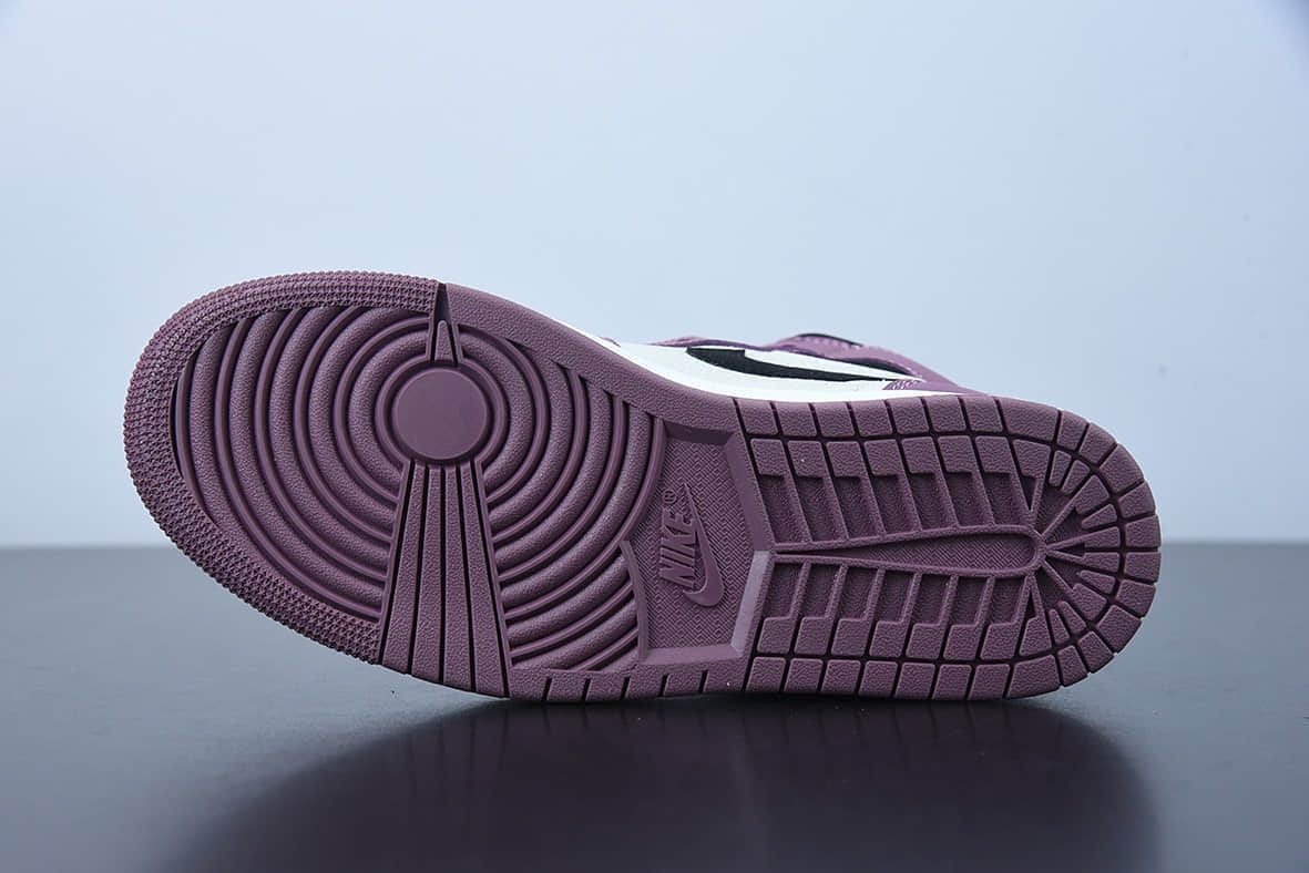 乔丹Air Jordan 1 Mid AJ1乔1浆果粉中帮文化篮球鞋纯原版本 货号:DC7267-500