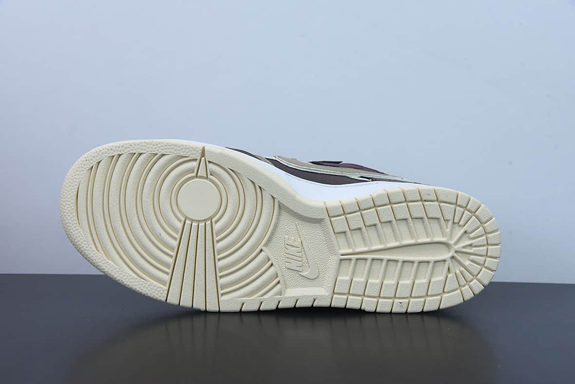 耐克Nike Dunk Scrap 米棕拼接低帮休闲板鞋纯原版本 货号：DH7450-100