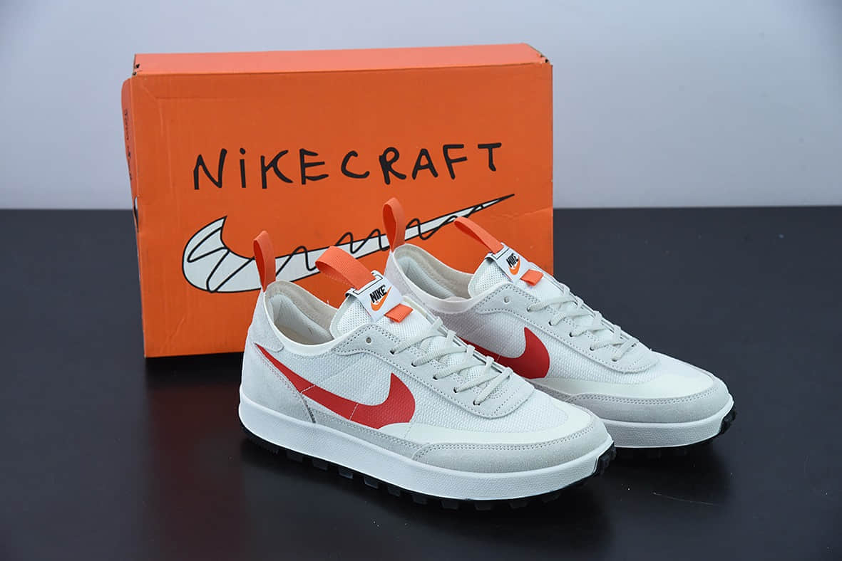 耐克 Nike Craft General Purpose Shoe Yellow宇航员灰白红4.0通用系列低帮经典复古休闲运动板鞋纯原版本 货号:DA6672-300