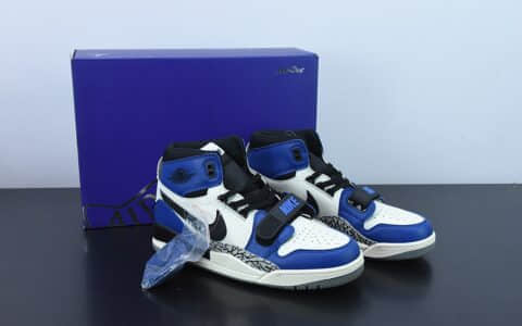 乔丹Air Jordan Legacy 312 白蓝小闪电高帮篮球鞋纯原版本 货号：AQ4160-104