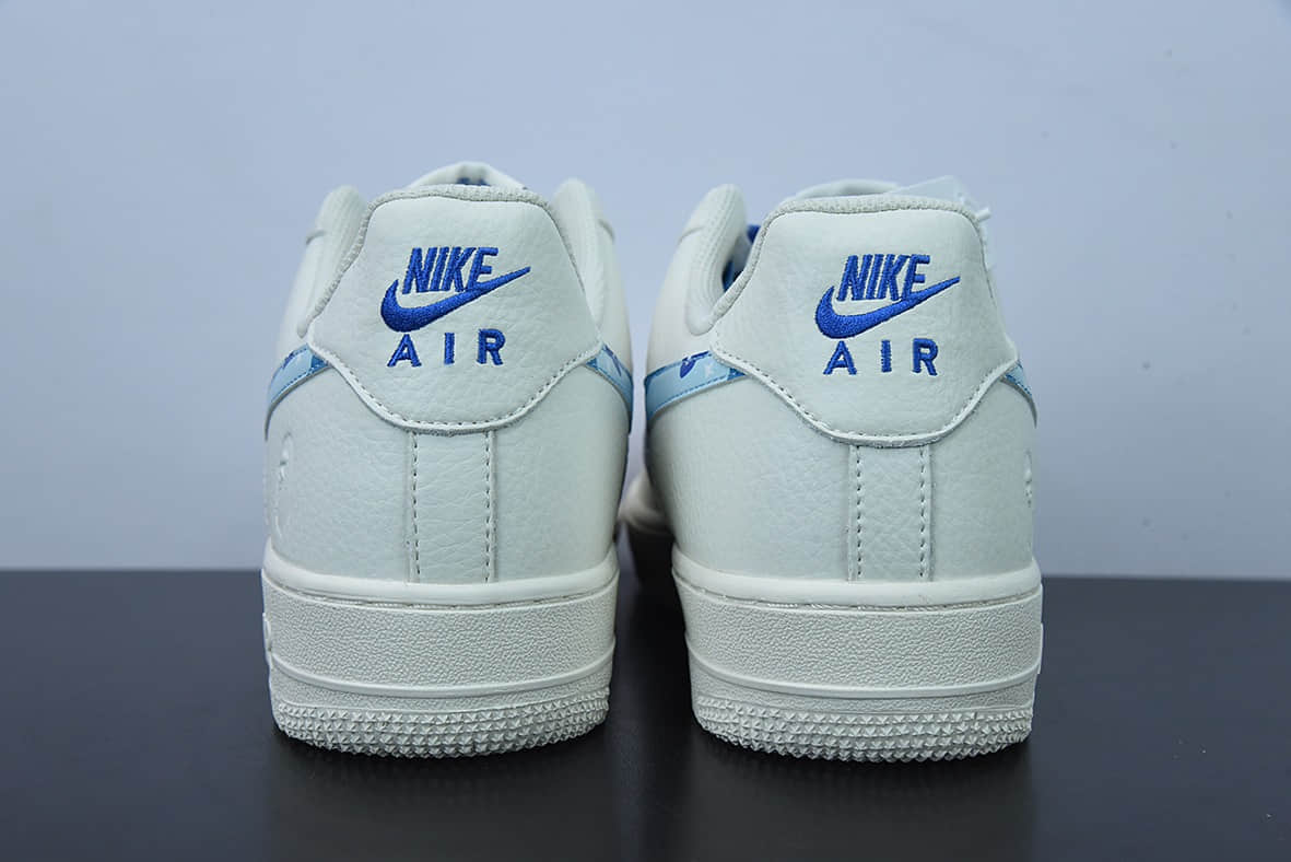 耐克Nike Air Force 1 浅深蓝白空军一号低帮休闲运动板鞋纯原版本货号:AA1356-116