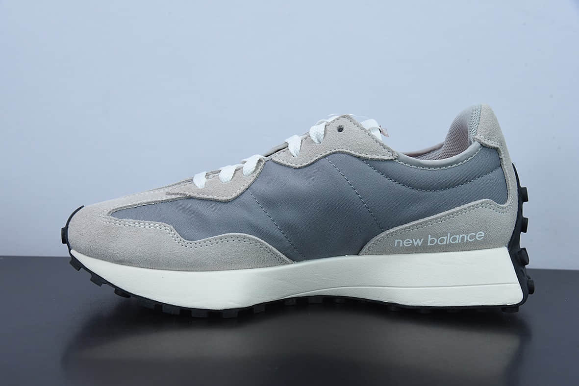 新百伦 New Balance 327灰蓝NB327系列复古休闲运动慢跑鞋纯原版本 货号：MS327FC