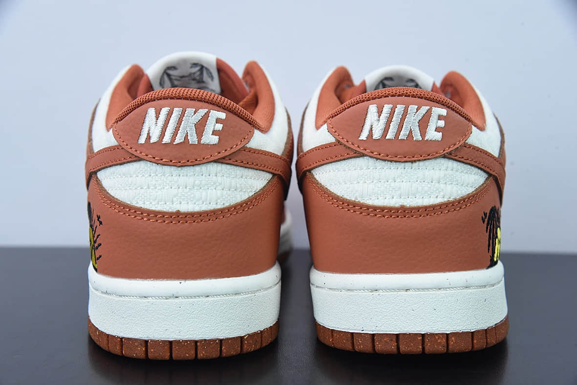 耐克Nike SB Dunk Low Sun Club 落日橙扣篮系列低帮休闲运动滑板板鞋纯原版本 货号:DR5475-100