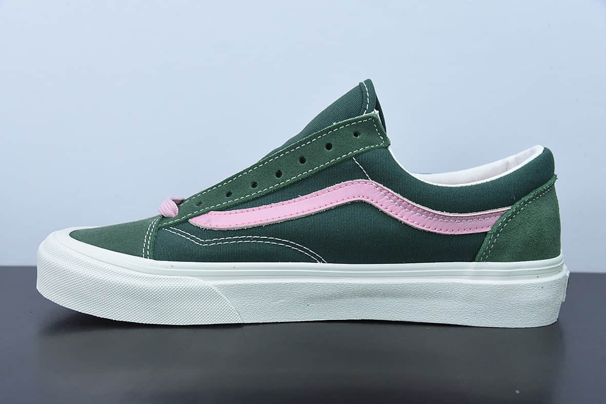 万斯Vans Style 36 冰淇淋绿色低帮休闲板鞋纯原版本 货号: VN0AHRF6U9M
