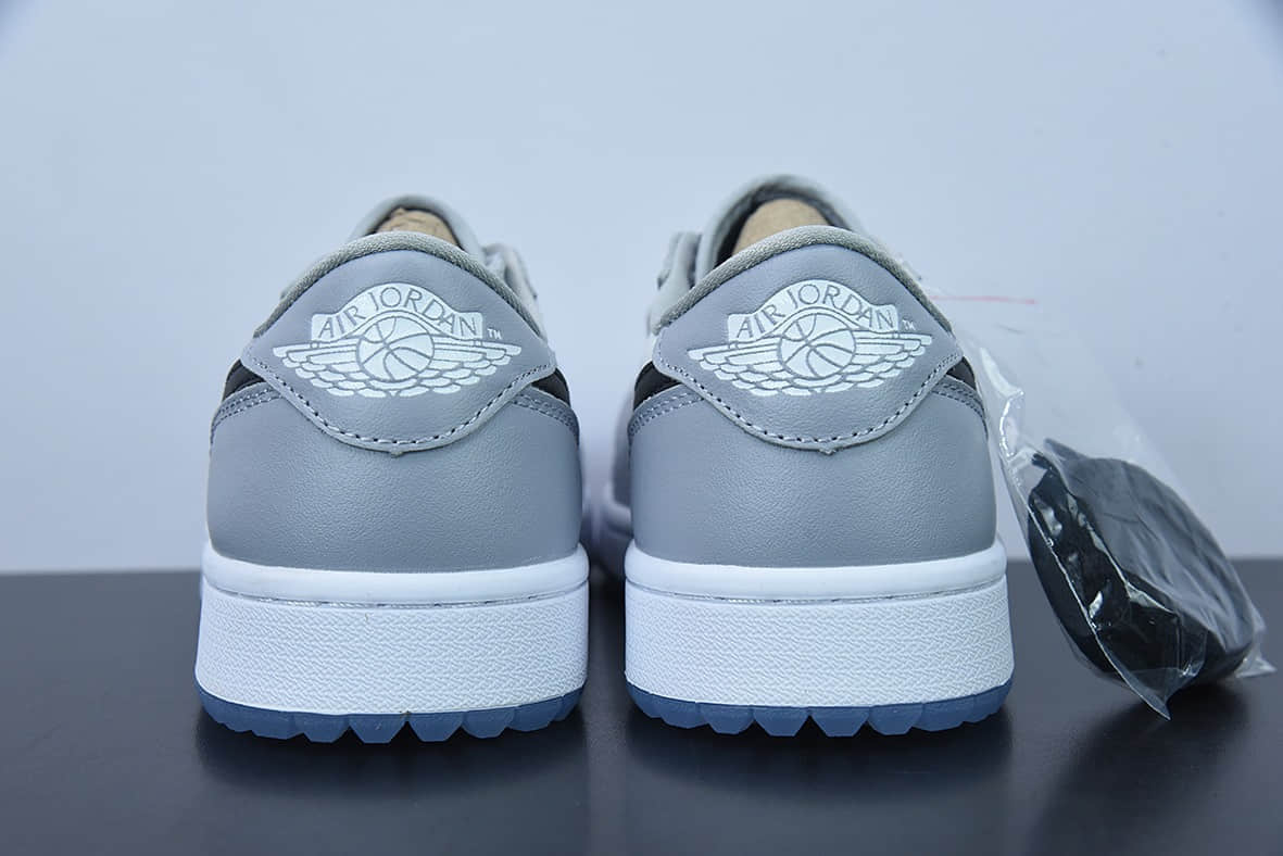 乔丹Air Jordan 1 Low Golf AJ1乔丹一代灰白小迪奥高尔夫版系列低帮经典复古文化休闲运动鞋纯原版本 货号：DD9315-002