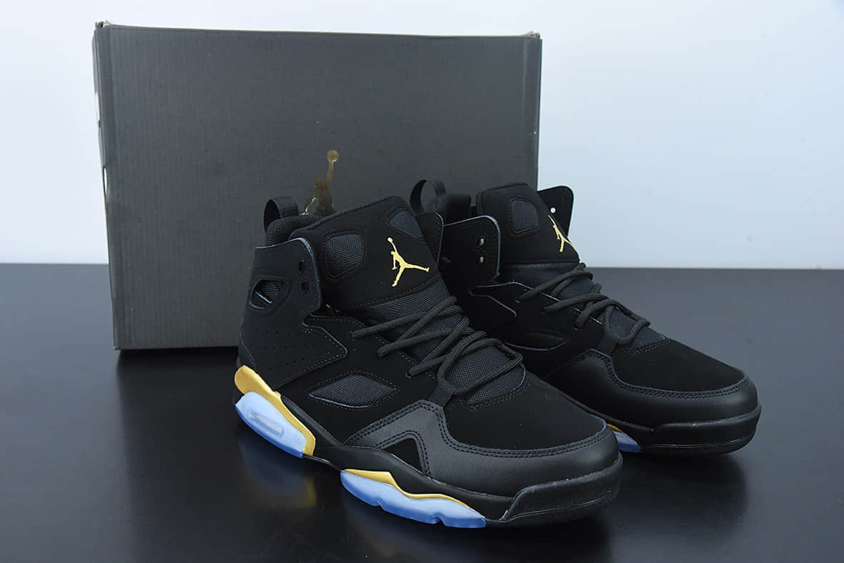 乔丹Air Jordan Fltclb'91 AJ 乔丹91黑武士高帮篮球鞋纯原版本 货号:DC7329-007