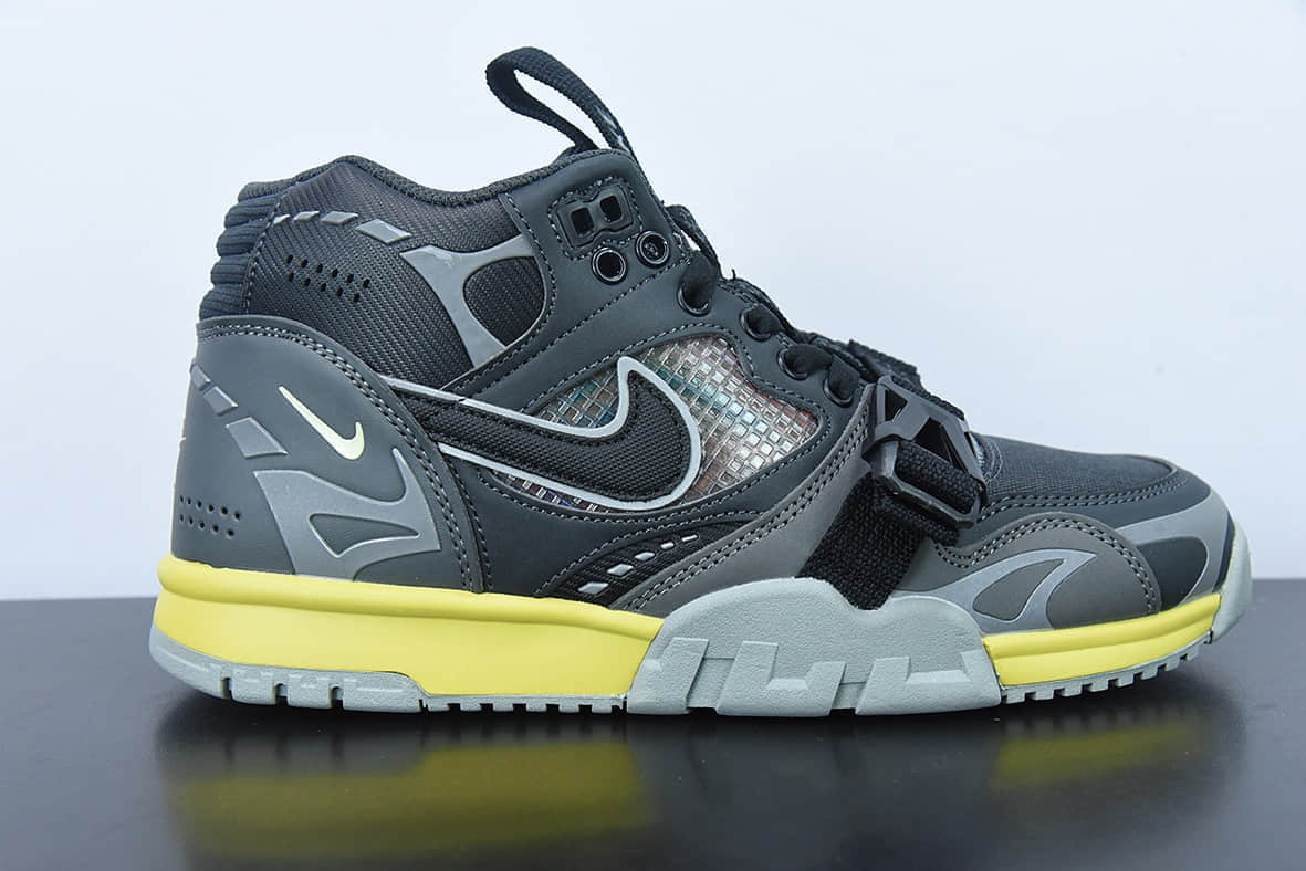 耐克Nike Air Trainer 1 SP 耐克黑曜石复古休闲反光篮球鞋纯原版本 货号:DH7338-001