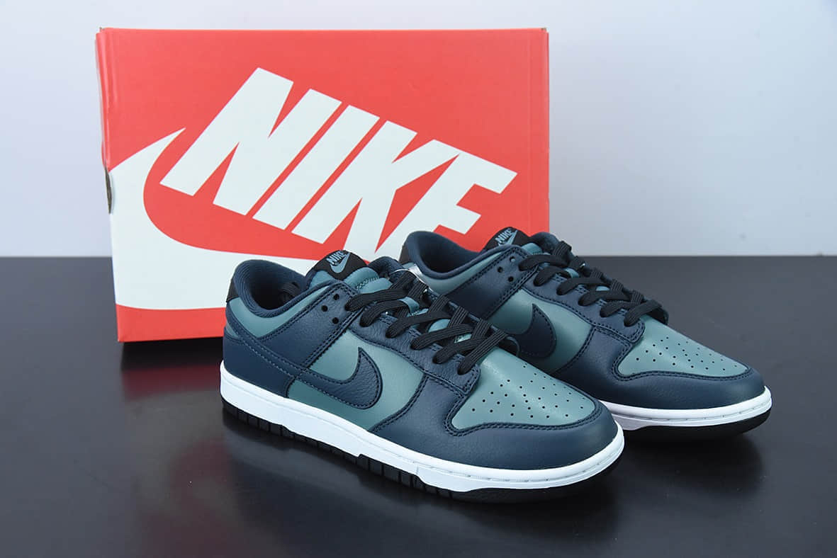 耐克Nike Dunk Low Ocean 墨水蓝低帮运动休闲板鞋纯原版本 货号：DR9705-300