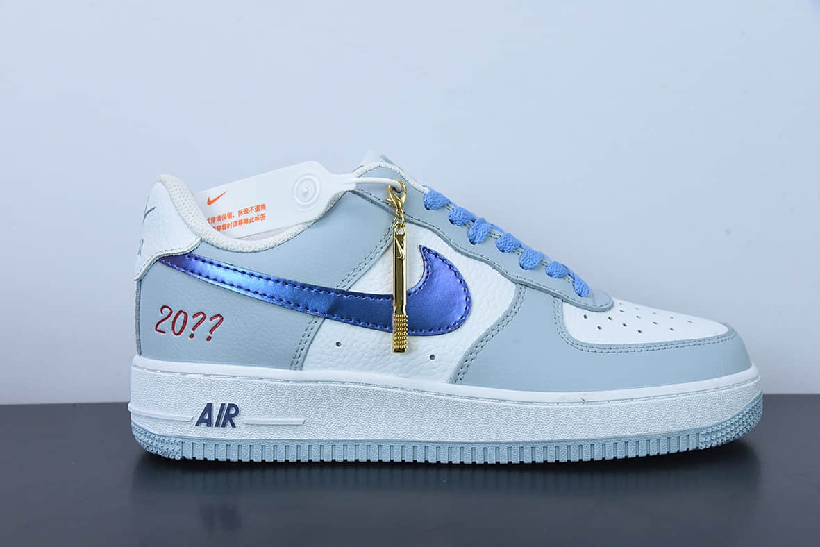 耐克Nike Air Force 1 Low '07 “Anniversary”“周年庆”白蓝空军一号低帮休闲板鞋纯原版本 货号:CW1888-609
