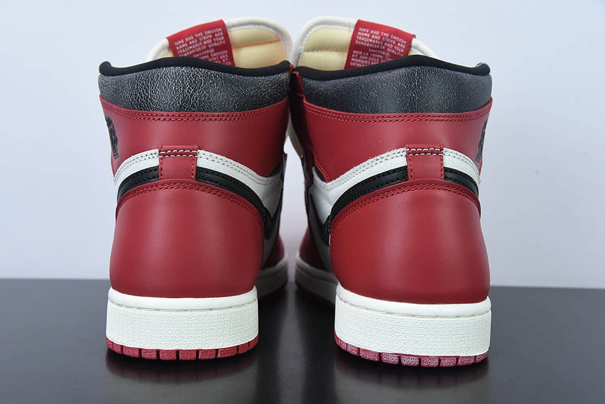 乔丹Air Jordan 1 Retro High OG Chicago Reimagined 做旧芝加哥高帮篮球鞋纯原版本 货号：DZ5485-612