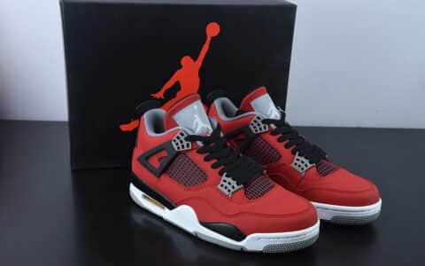 乔丹Air Jordan 4 Toro Bravo 愤怒的公牛男子文化篮球鞋纯原版本 货号：308497-603
