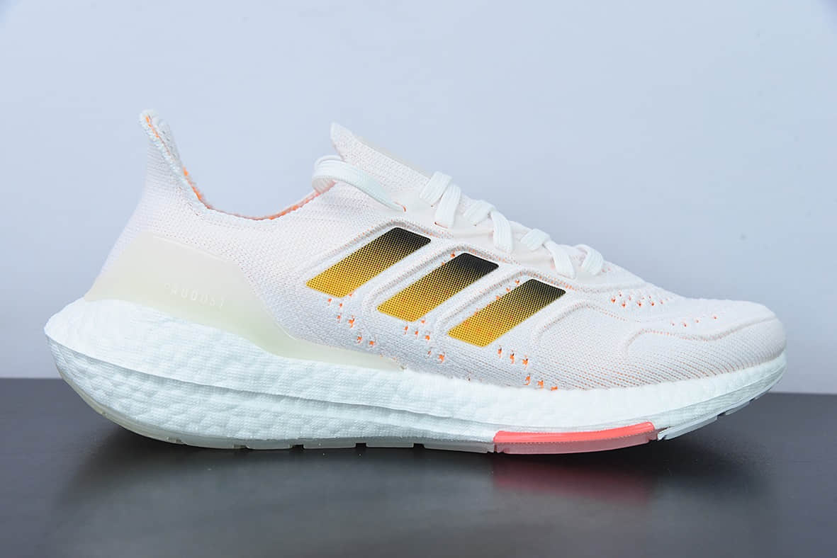 阿迪达斯Adidas Ultra Boost ub2022 Consortium 全掌爆米花粉色跑鞋纯原版本 货号:GX8057