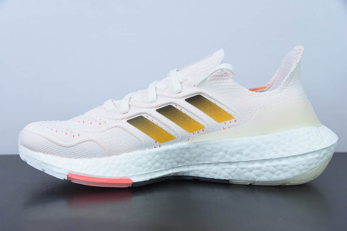 阿迪达斯Adidas Ultra Boost ub2022 Consortium 全掌爆米花粉色跑鞋纯原版本 货号:GX8057