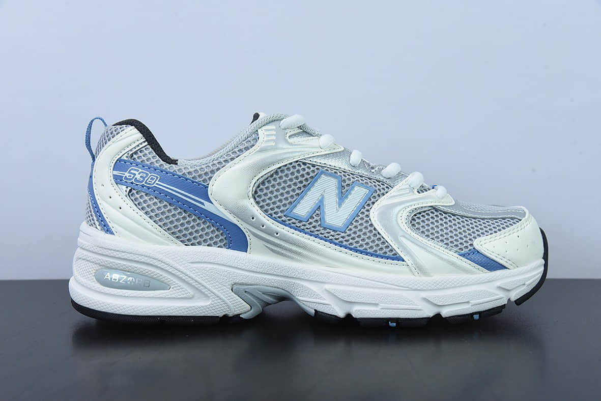 新百伦New Balance 530系列灰蓝银复古休闲慢跑鞋纯原版本 货号：MR530KC