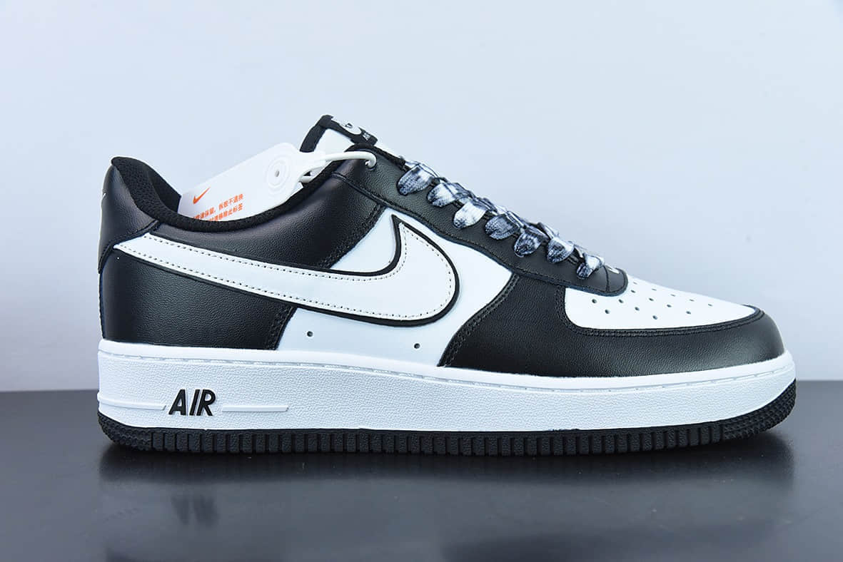 耐克Nike Air Force 1 Low Panda 新黑白熊猫空军一号低帮休闲板鞋纯原版本 货号:DV0788-001
