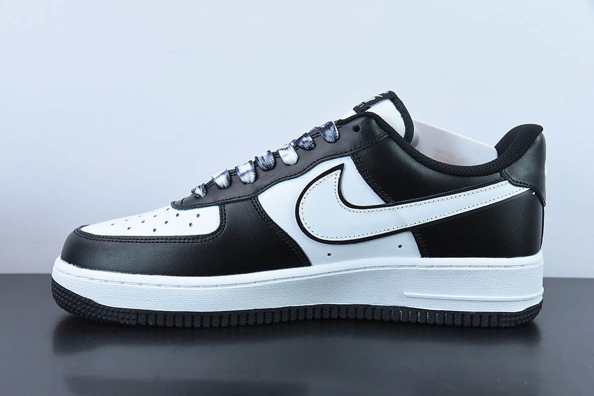 耐克Nike Air Force 1 Low Panda 新黑白熊猫空军一号低帮休闲板鞋纯原版本 货号:DV0788-001