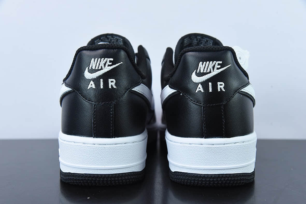 耐克Nike Air Force 1 Low Panda 新黑白熊猫空军一号低帮休闲板鞋纯原版本 货号:DV0788-001