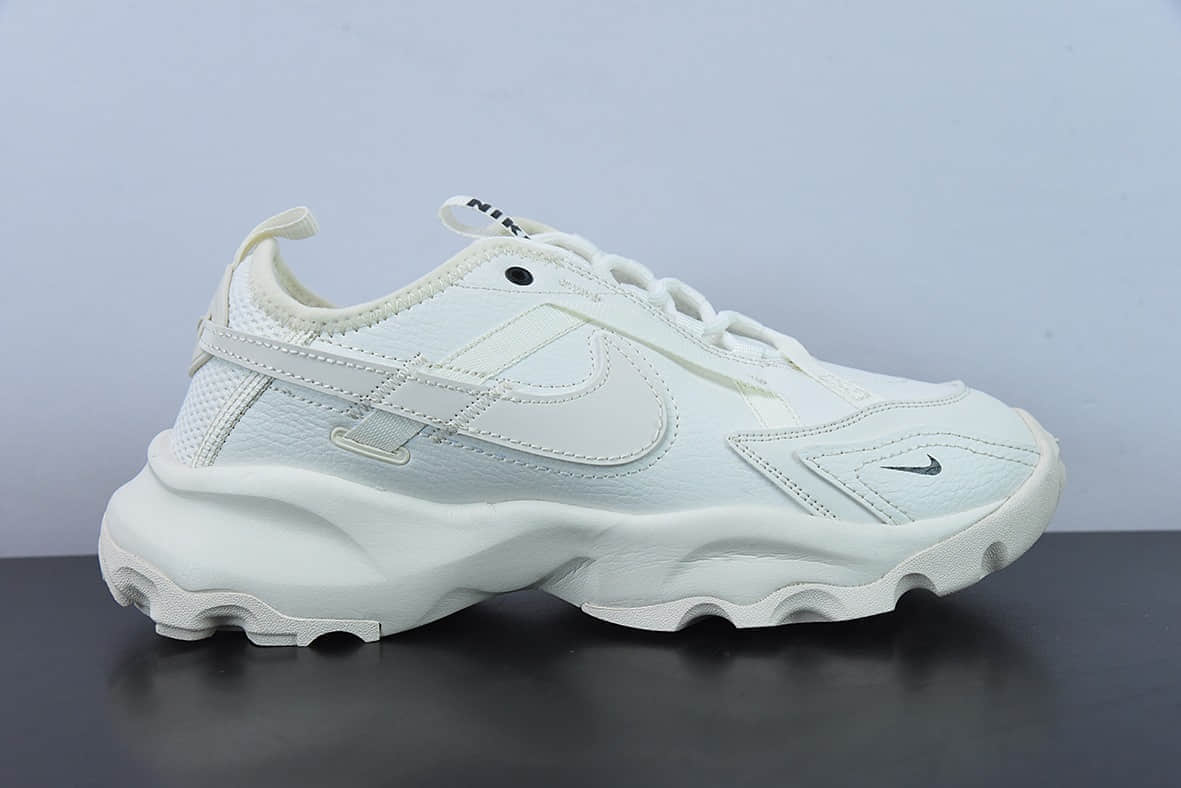耐克Nike TC 7900WhiteBlack帆白奶油复古老爹百搭休闲慢跑鞋纯原版本 货号：DD9682-100