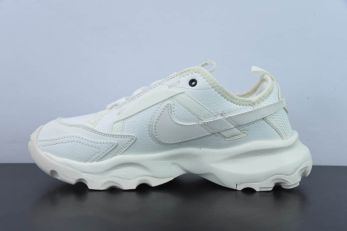 耐克Nike TC 7900WhiteBlack帆白奶油复古老爹百搭休闲慢跑鞋纯原版本 货号：DD9682-100