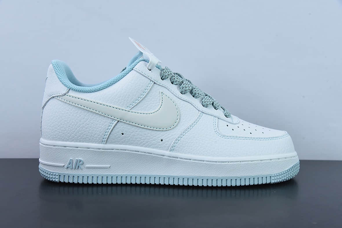 耐克Nike Air Force 1'07 Low 白天蓝配色空军一号马克线满天星低帮休闲板鞋纯原版本 货号:UO6369-568