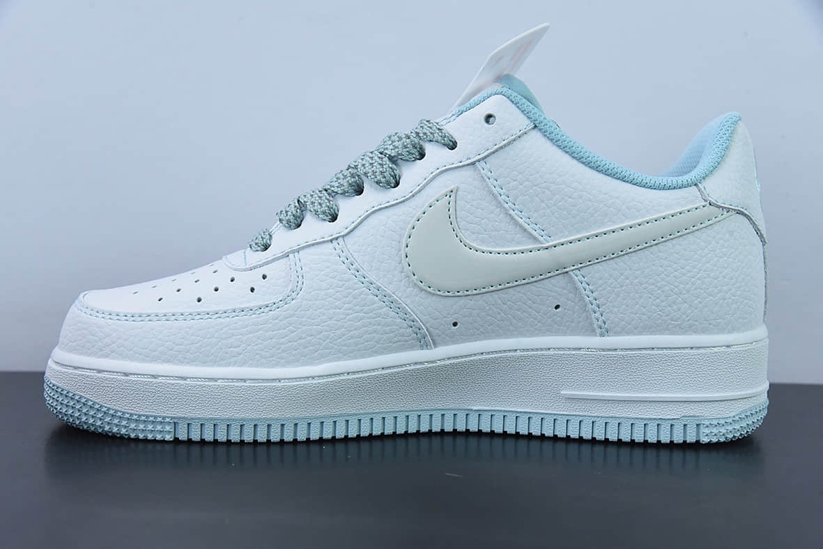耐克Nike Air Force 1'07 Low 白天蓝配色空军一号马克线满天星低帮休闲板鞋纯原版本 货号:UO6369-568