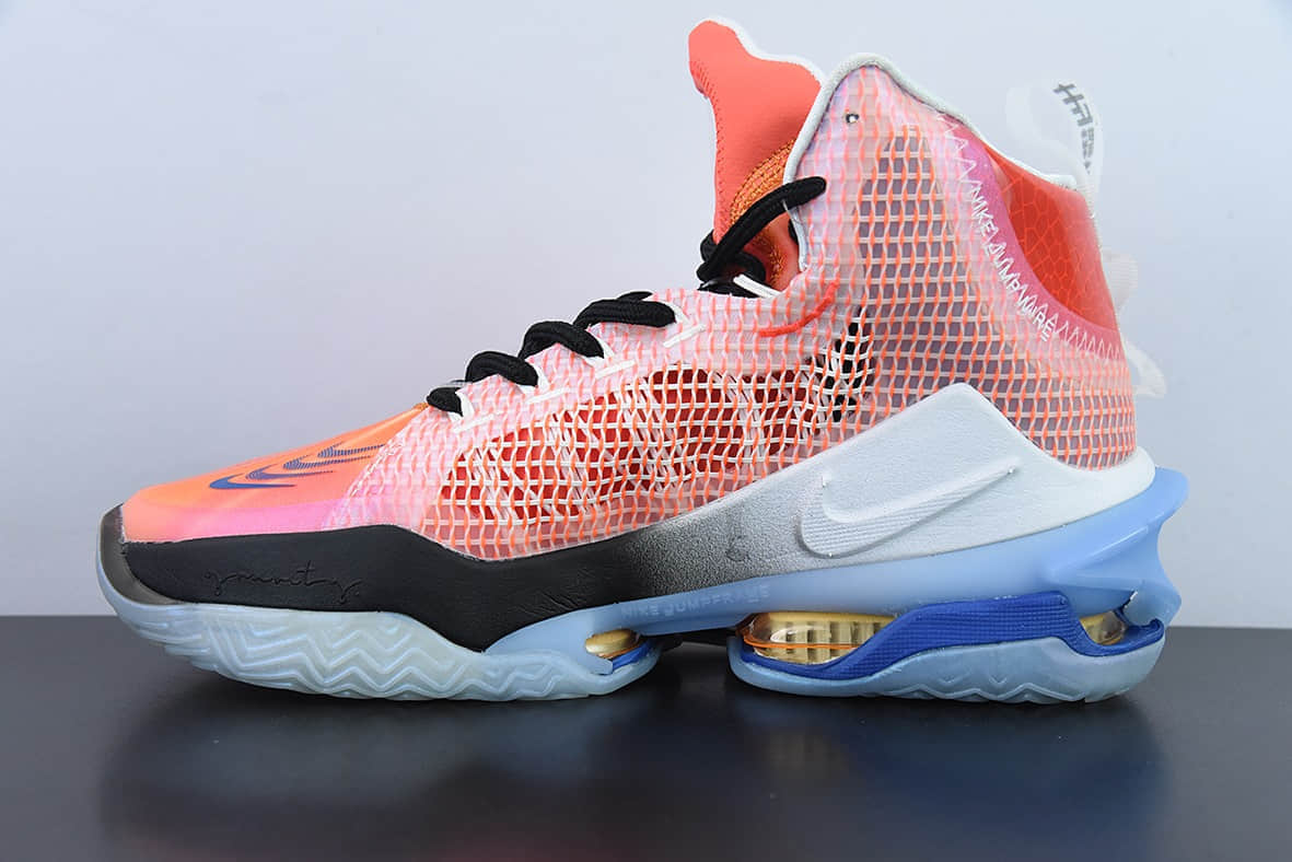 耐克Nike Air zoom G.T.Jump EP 橙蓝国内版实战篮球鞋纯原版本 货号:DO6326-640